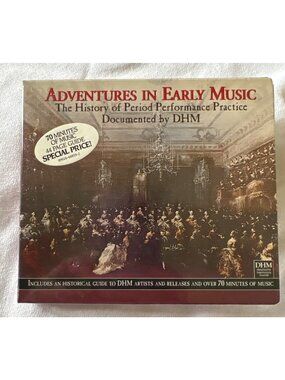 Adventures In Early Music CD - Over 70 Minutes Of Music & 44-Page Guide DHM 1997